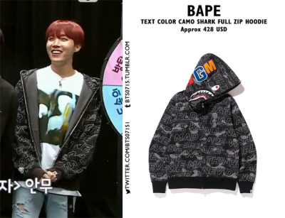 bts bape jacket