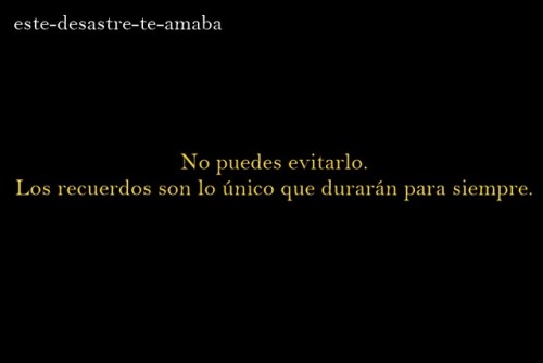 este-desastre-te-amaba:La sinfonía del alma.