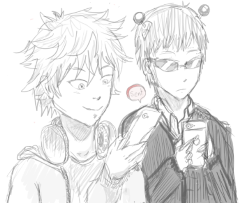 saiki x kaidou | Tumblr