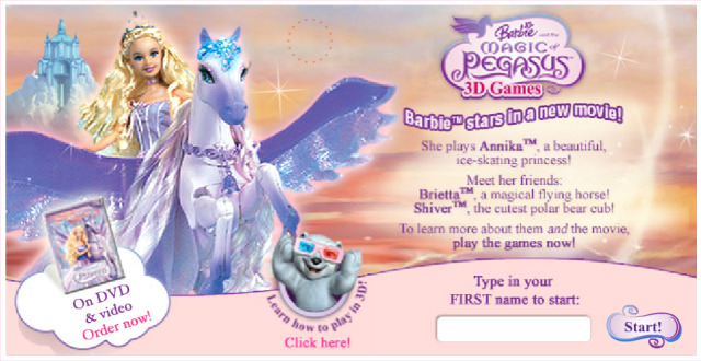 barbie magic pegasus game online