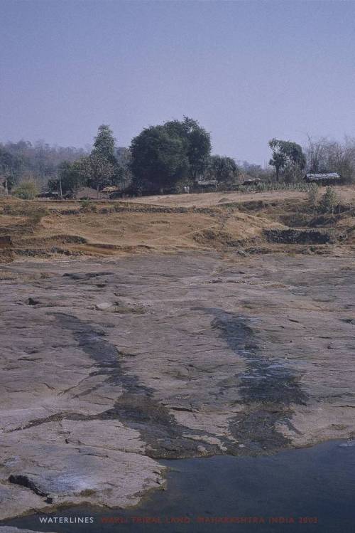 paintedout:Richard Long, Waterlines, 2003