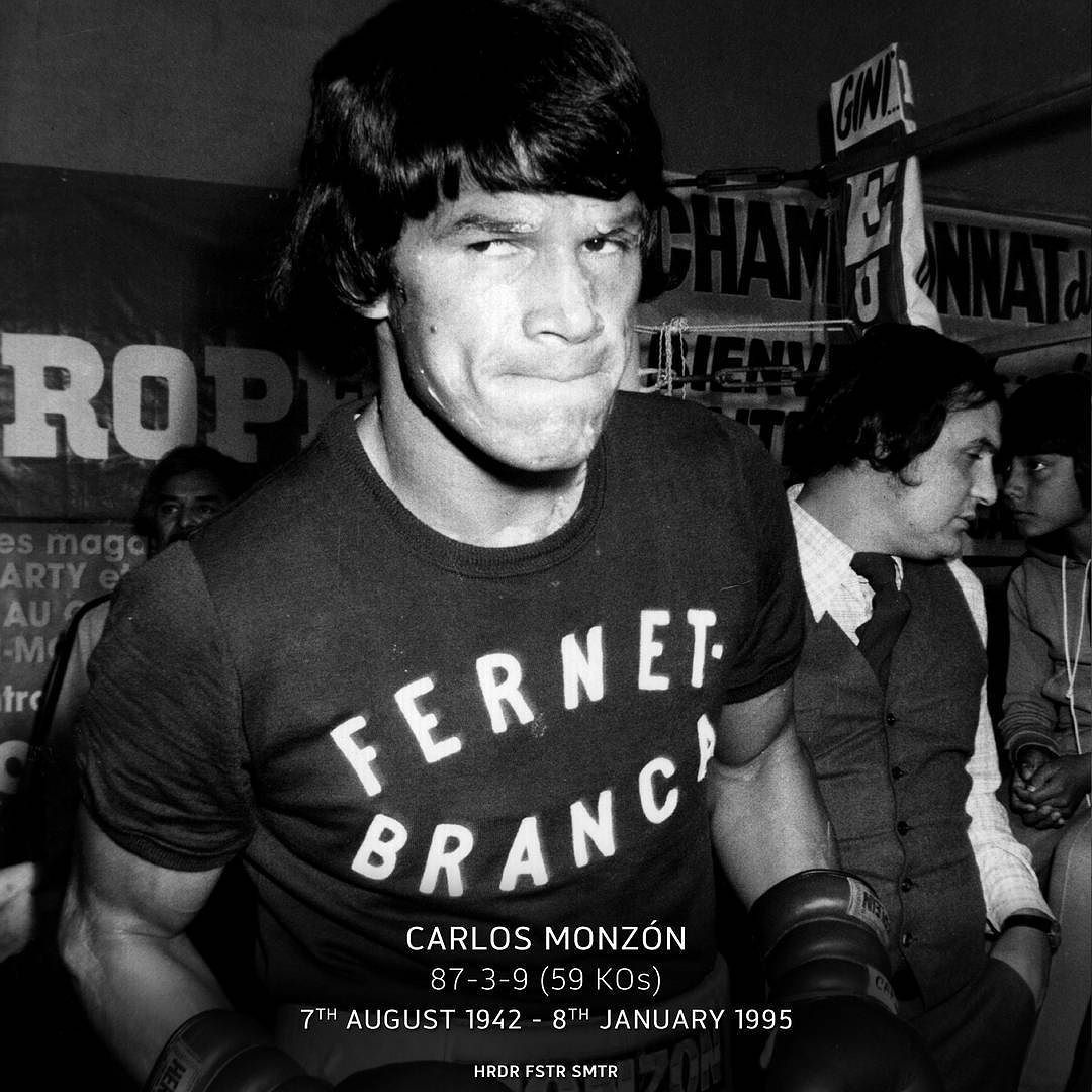 carlos monzon t shirt