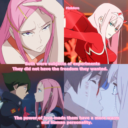 pinkdere:Anime characters similar to Zero Two.♡