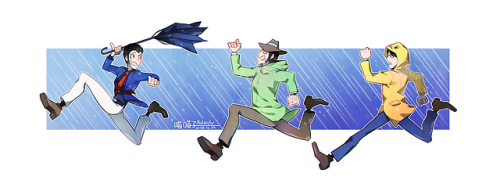 aulauly:Lupin III thingsHere’s all my work in last week!!And...