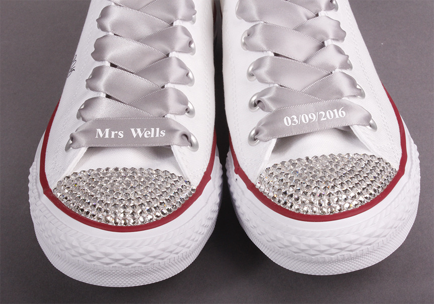 custom wedding converse sneakers