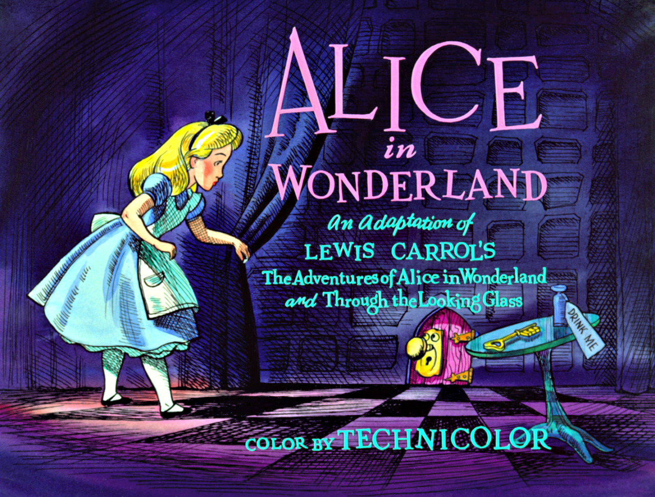 1950s Disney - the-disney-residents: ALICE IN WONDERLAND 1951...