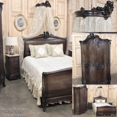 Inessa Stewart S Antiques French Romance Elegantly Draped Bed