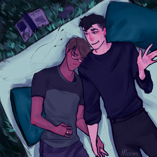 hiones:I couldn’t resist drawing Adam and Shiro again haha.If...