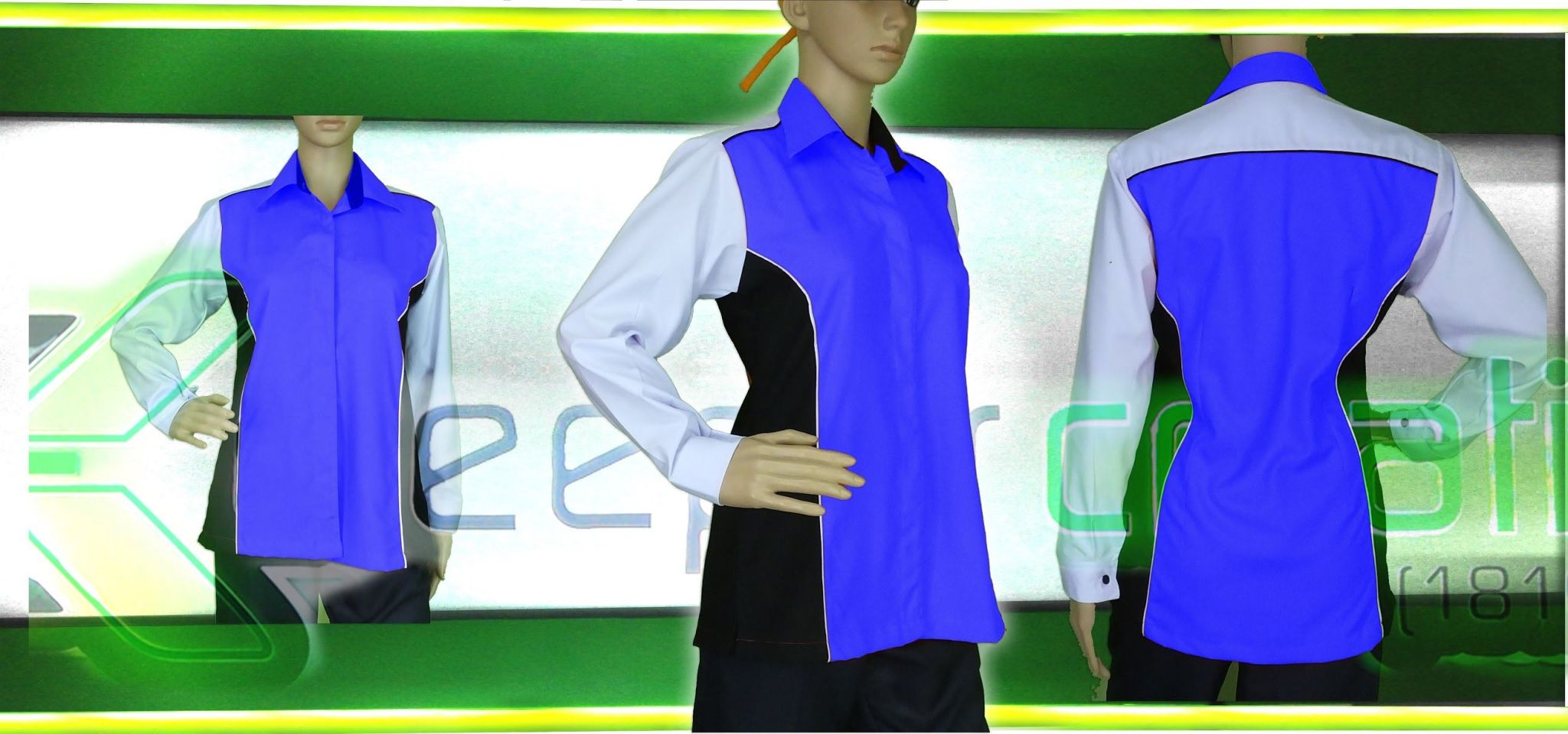 Kemeja Korporat Terkini Casual Uniform Uniforms