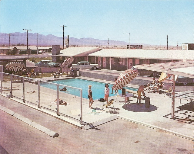 Vintage Las Vegas — Postcard: Pyramids Motel C. 1953. The Motel Was...