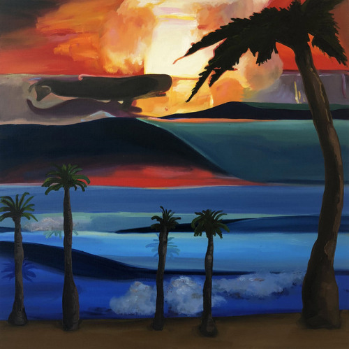 supersonicart:“Calico Sunset” at Part 2 Gallery.Opening...