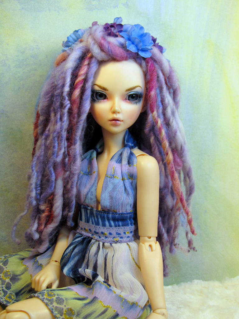 bjd dreadlock wig