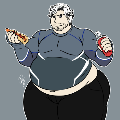 Fat anime characters male