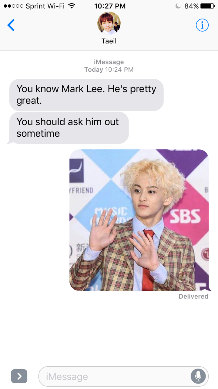 Dating nct mark would include