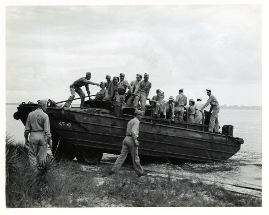 160 DUKW at Tyndall Field, Florida WWII