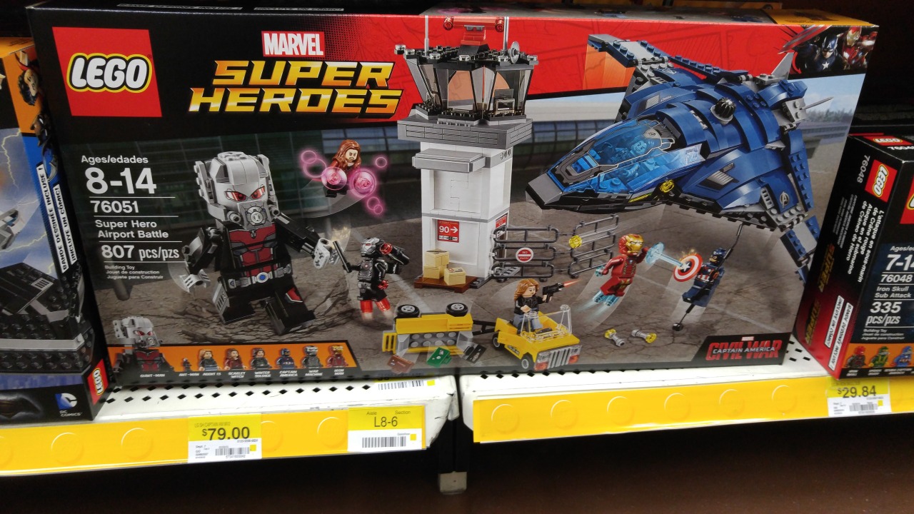 Marvel Represent What Captain America Civil War Lego Set