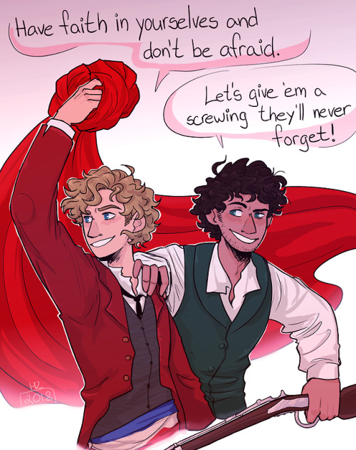 taterdraws:Let them come in their legions and they will be...