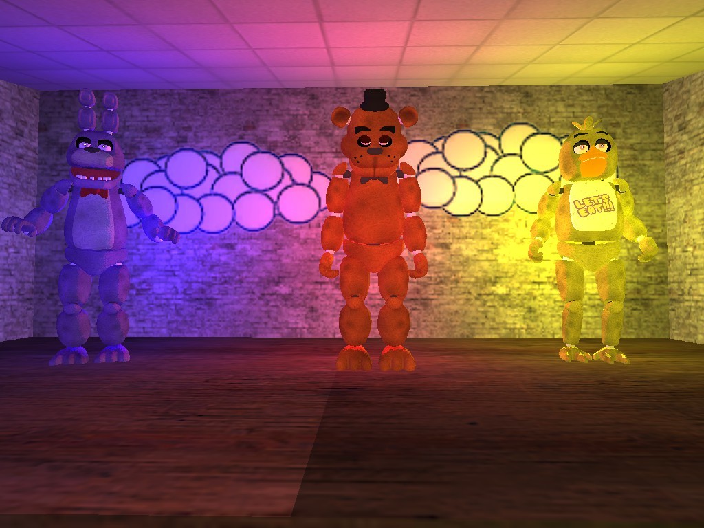 Five nights at freddy s garry s mod карта