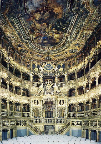 vintagepales:Margravial Opera House Bayreuth, Germany