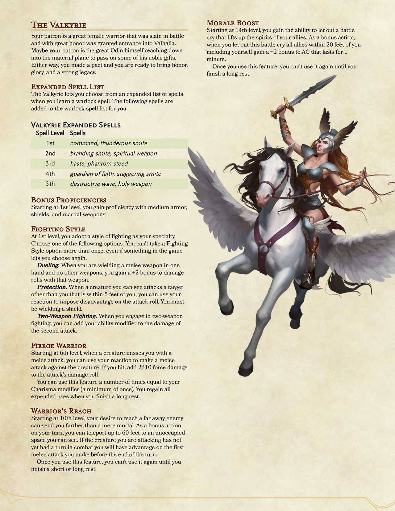 dnd-homebrew5e: So, this is the Warlock subclass... - A Place for