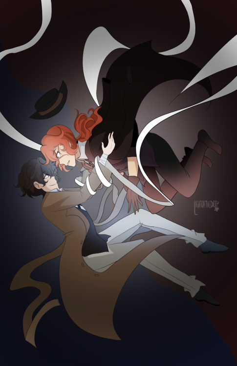 lightofthedeep:There’s two versions of this SouKoku drawing I...