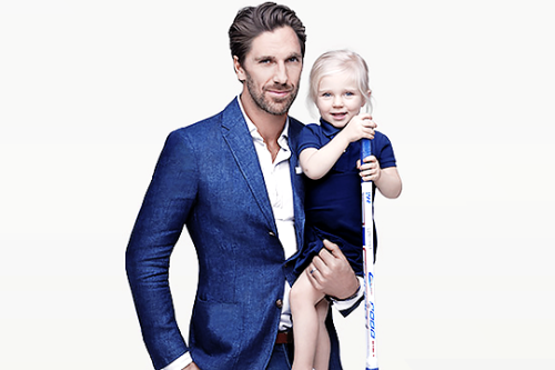 pyatts:Henrik Lundqvist for Bloomingdale’s ft. his daughter...