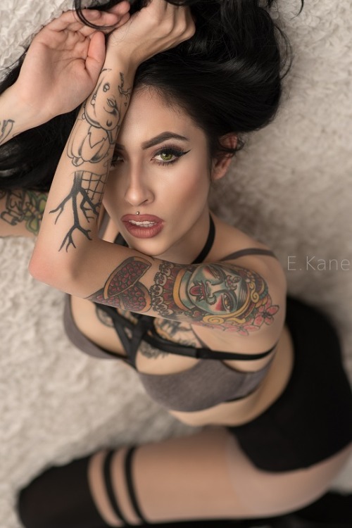 girlwithtattoos:Karla BlackburnPhoto - Evan KaneIG @...