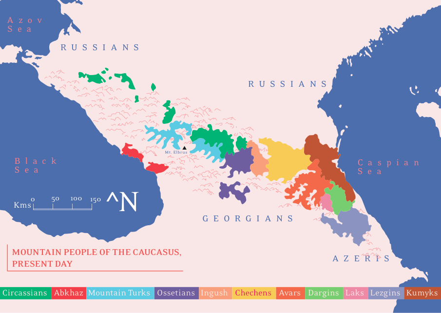 Ethnic Groups Of The Caucasus Before And After The Maps On The Web   Tumblr N0ve2pOXEU1rasnq9o2 R1 1280 