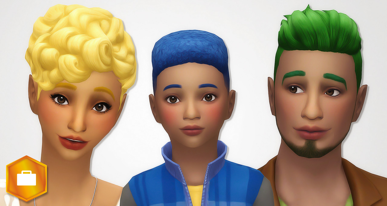 get to work sims 4 hairstyles