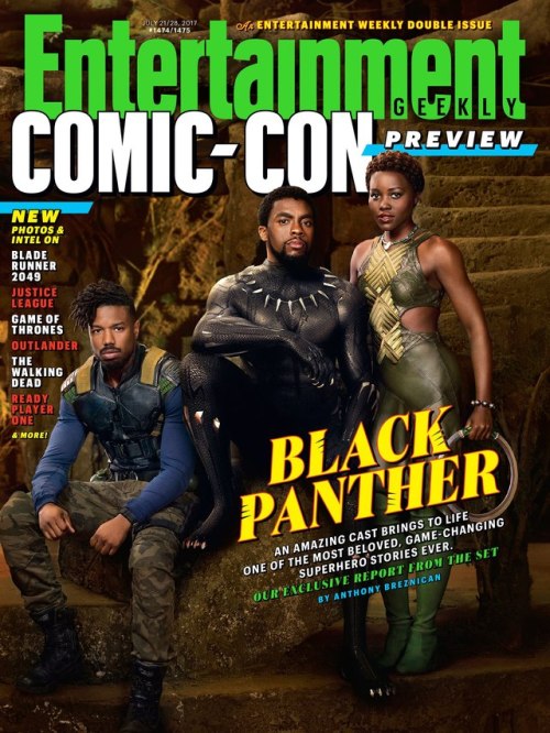 superheroesincolor:Black Panther EW cover: Welcome to...