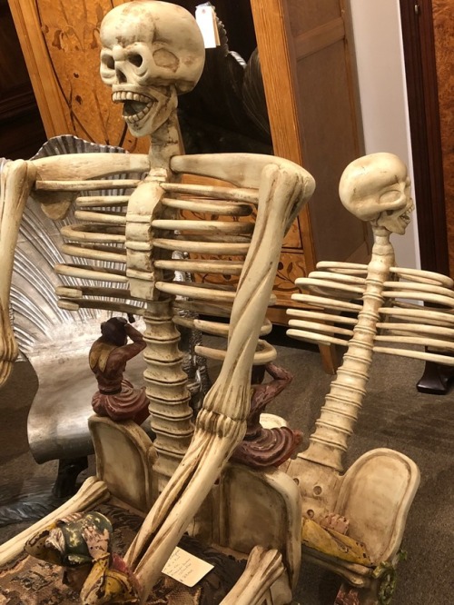 shiftythrifting:I found the most ominous rocking chair in...