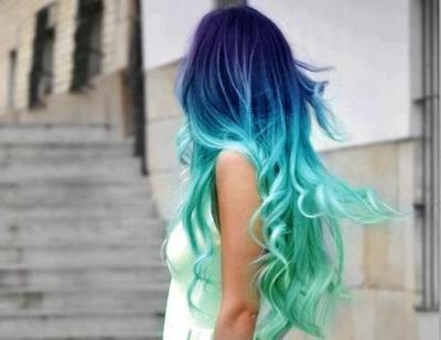 Tie Dye Hair Tumblr