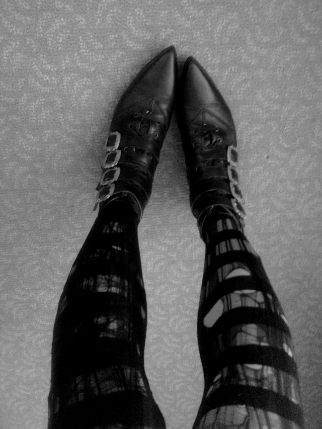 black leather boots black friday