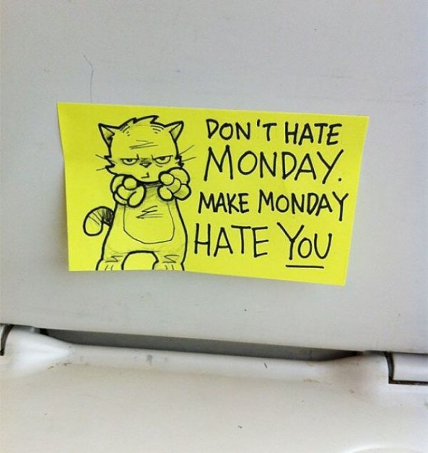 Don’t hate Monday