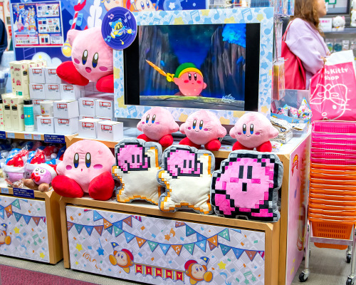 tokyo-fashion:Kirby cuteness at Kiddyland Harajuku in Tokyo...