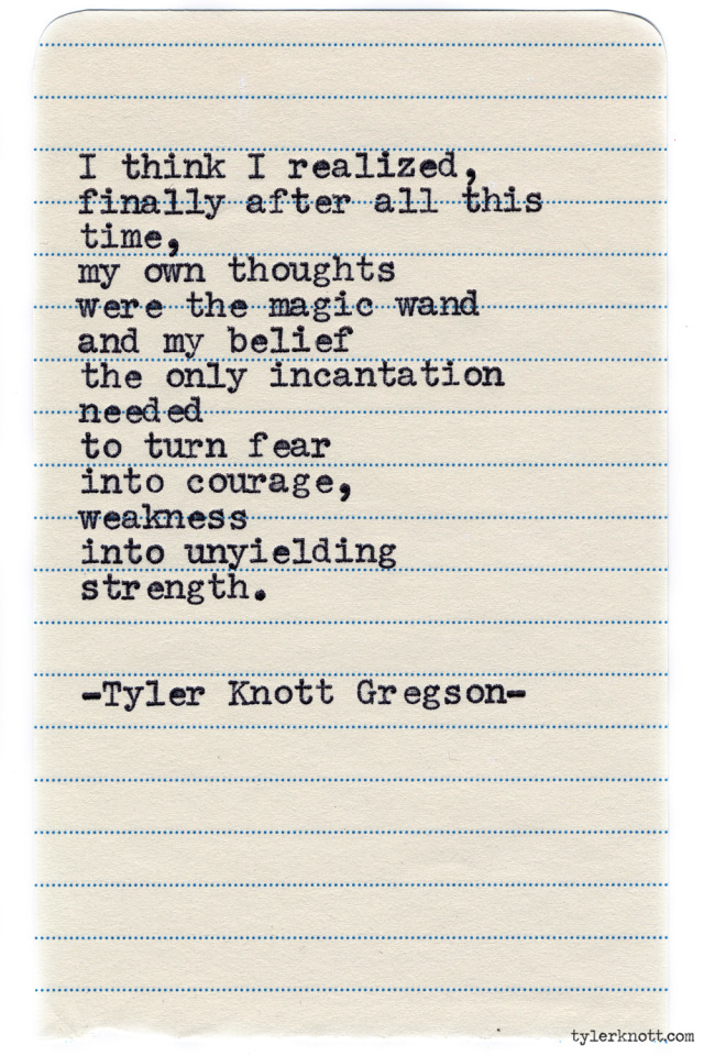 Tyler Knott Gregson — Typewriter Series #852 by Tyler Knott Gregson ...