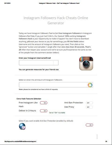 How To Hack Instagram Followers Free No Survey Famoid Free