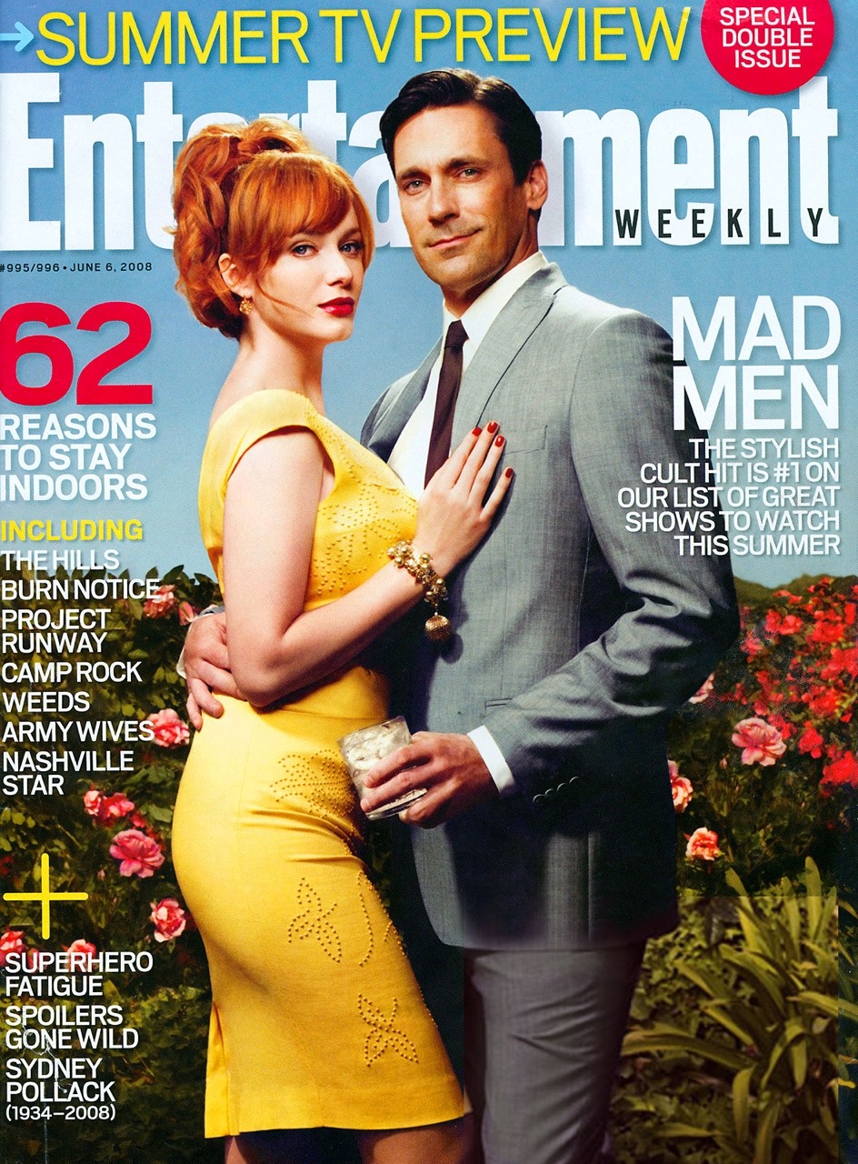 Don + Peggy — Iconic Mad Men magazine covers through the years.