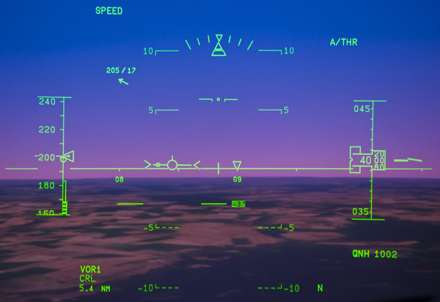 Airbus A380: Head Up Guidance (HUD) A study by the Flight...