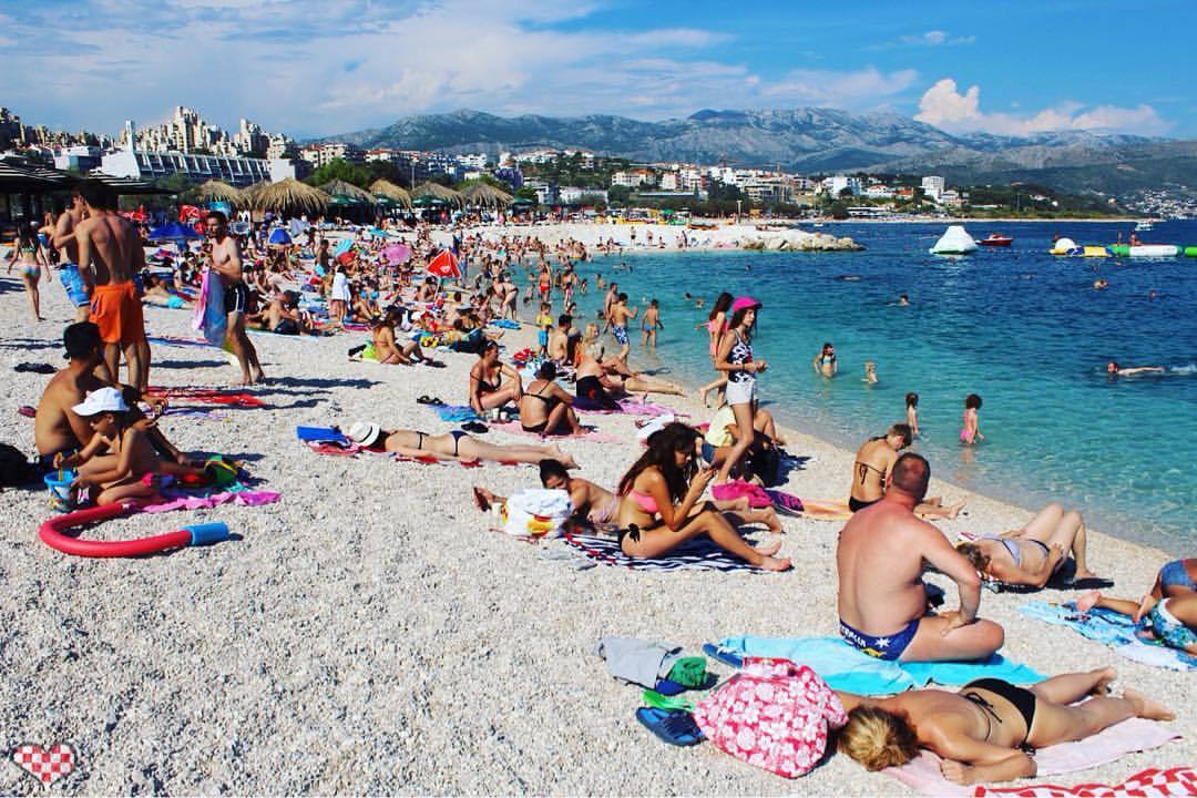 Live Croatia Coffee On Bačvice Beach Bacvice Beach