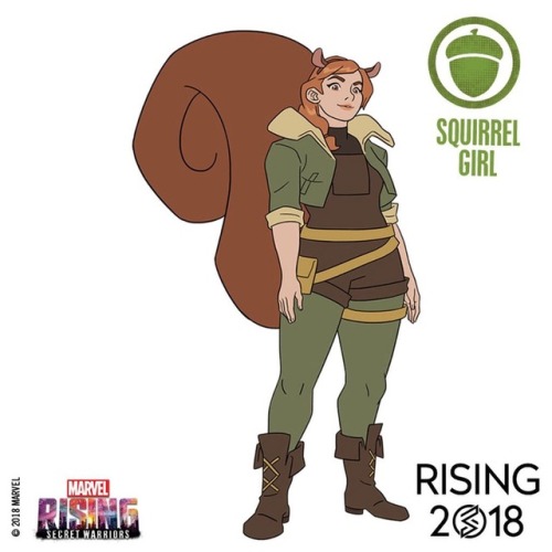 inhumanityrising:Character designs for Marvel Rising: Secret...