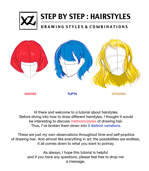 How To Draw Hair Tumblr