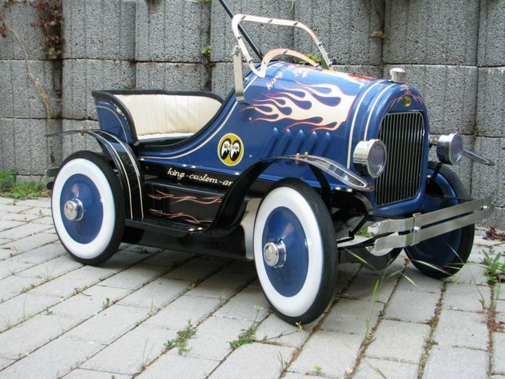 vintage hot rod pedal car