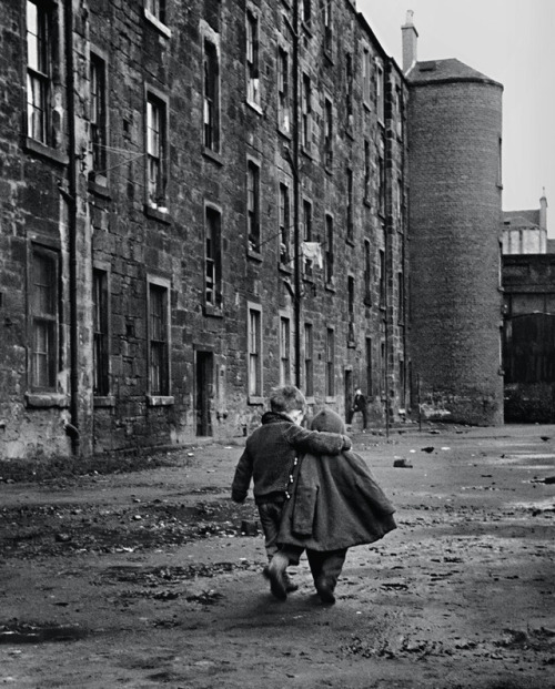 last-picture-show:David Peat, Kids walking through destroyed...