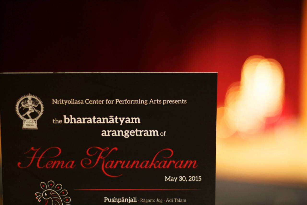 Hema Karunakaram Arangetrams Revisited