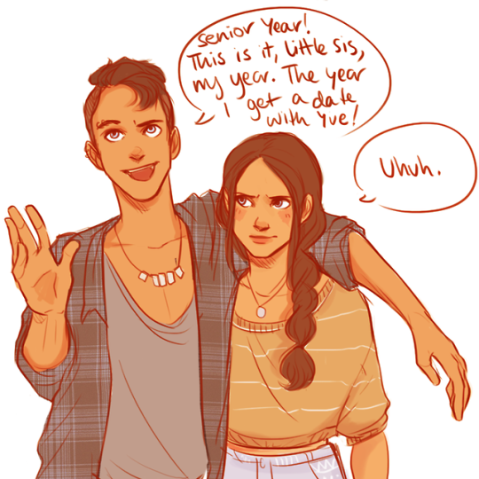 smoo told me to draw zutara week stuff so instead i drew some modern au gaang. sorry for my shitty handwriting.