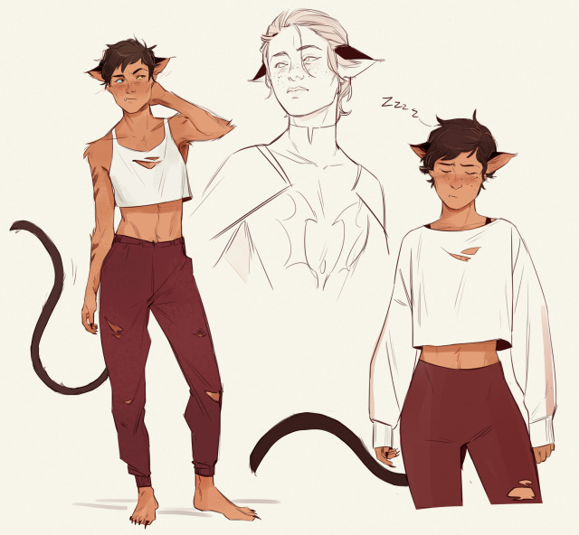 Head empty only Catra doodles tonight