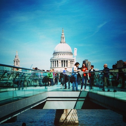 St. Paul’s Cathedral (London) from the bridge