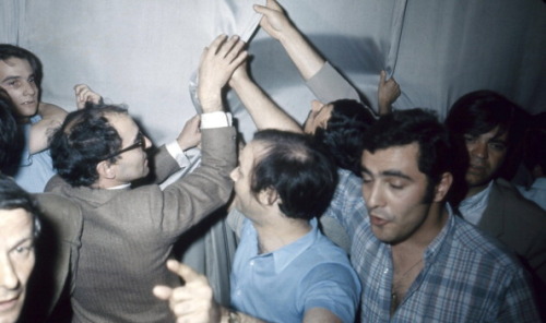 shihlun:Jean-Luc Godard, Jean-Pierre Leaud, and Francois...