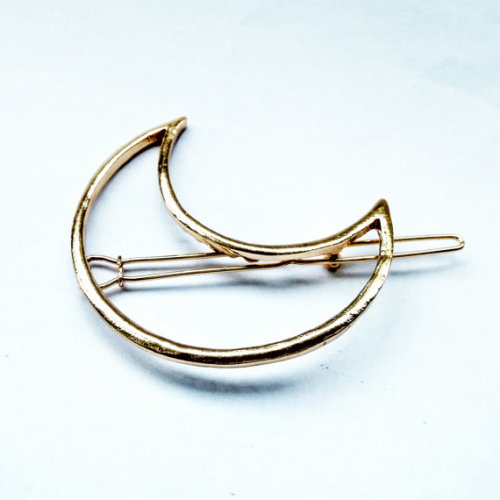 LemonadeDiamond hair clip hair clips moon